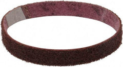 3M - 1" Wide x 21" OAL, Aluminum Oxide Abrasive Belt - Aluminum Oxide, Medium, Nonwoven, Series SC-BL - Benchmark Tooling