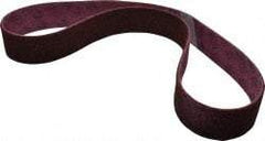 3M - 2-1/2" Wide x 60" OAL, Aluminum Oxide Abrasive Belt - Aluminum Oxide, Medium, Nonwoven, Series SC-BL - Benchmark Tooling