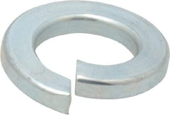 Value Collection - 1/2", 1/8" Thick Split Lock Washer - Grade 2 Steel, Zinc-Plated Finish, 0.502" Min ID, 0.512" Max ID, 0.779" Min OD, 0.869" Max OD - Benchmark Tooling