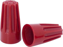 Ideal - 2, 14 to 4, 12 AWG, 600 Volt, Flame Retardant, Standard Twist on Wire Connector - Red, 221°F - Benchmark Tooling