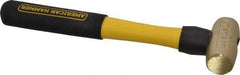 American Hammer - 1-1/2 Lb Head Nonmarring Mallet - 12" OAL, 11" Long Fiberglass Handle - Benchmark Tooling