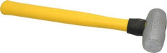 American Hammer - 2 Lb Head Nonsparking Mallet - 14-1/2" OAL, 13" Long Fiberglass Handle - Benchmark Tooling