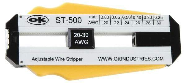 Jonard Tools - 30 to 20 AWG Capacity Precision Wire Stripper - Polycarbonate Handle - Benchmark Tooling