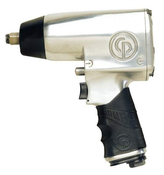 Chicago Pneumatic - 1/2" Drive, 8,400 RPM, 425 Ft/Lb Torque Impact Wrench - Pistol Grip Handle, 1,020 IPM, 3.7 CFM, 90 psi, 1/4" NPTF Inlet - Benchmark Tooling