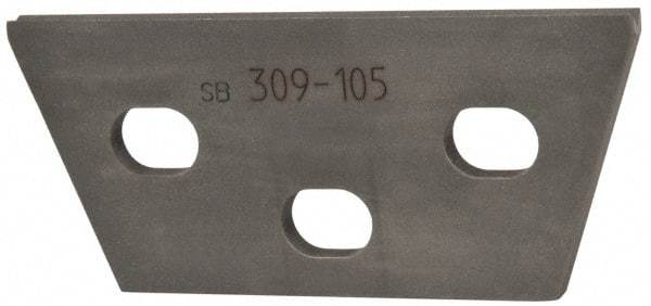 Kennametal - 3/16" Insert Width, Cutoff & Grooving Support Blade for Indexables - 1-1/2" Max Depth of Cut, 3/16" Blade Width - Benchmark Tooling