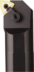 Seco - 2.56" Min Bore Diam, 16" OAL, 2" Shank Diam, A-MVUN Indexable Boring Bar - WNMG 432 Insert, Pin & Clamp Holding Method - Benchmark Tooling