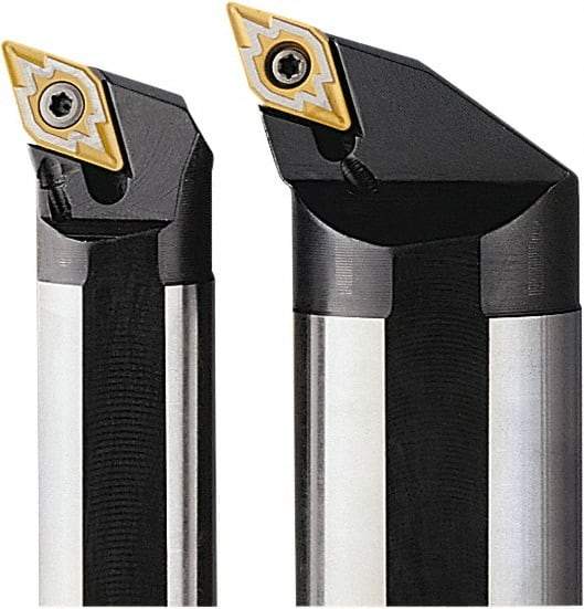 Seco - 20mm Min Bore Diam, 150mm OAL, 16mm Shank Diam, A-SDQN Indexable Boring Bar - 20mm Max Bore Depth, Screw Holding Method - Benchmark Tooling