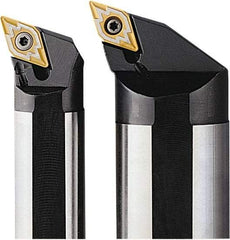 Seco - 20mm Min Bore Diam, 150mm OAL, 16mm Shank Diam, A-SDQN Indexable Boring Bar - 20mm Max Bore Depth, Screw Holding Method - Benchmark Tooling