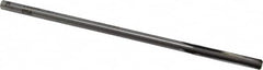 Made in USA - #1 Carbide-Tipped 4 Flute Chucking Reamer - Straight Flute, 7/32" Straight Shank, 1-1/2" Flute Length, 6" OAL - Benchmark Tooling