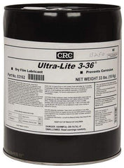 CRC - 5 Gal Pail Dry Film Lubricant - Amber, -40°F to 300°F, Food Grade - Benchmark Tooling