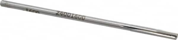 Made in USA - 0.16" Carbide-Tipped 6 Flute Chucking Reamer - Benchmark Tooling