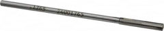 Made in USA - 0.1765" Carbide-Tipped 4 Flute Chucking Reamer - Straight Flute, 0.151" Straight Shank, 1" Flute Length, 4" OAL - Benchmark Tooling