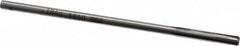 Made in USA - 0.184" Carbide-Tipped 4 Flute Chucking Reamer - Straight Flute, 11/64" Straight Shank, 1-1/8" Flute Length, 4-1/2" OAL - Benchmark Tooling