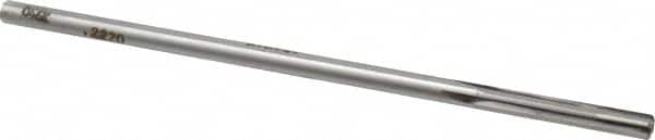 Made in USA - 0.222" Carbide-Tipped 4 Flute Chucking Reamer - Benchmark Tooling