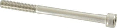 Value Collection - M6x1.00 Metric Coarse Hex Socket Drive, Socket Cap Screw - Grade 18-8 & Austenitic A2 Stainless Steel, Uncoated, Partially Threaded, 75mm Length Under Head - Benchmark Tooling