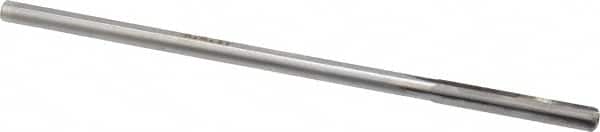 Made in USA - 0.236" Carbide-Tipped 4 Flute Chucking Reamer - Straight Flute, 7/32" Straight Shank, 1-1/2" Flute Length, 6" OAL - Benchmark Tooling