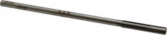 Made in USA - 0.265" Carbide-Tipped 4 Flute Chucking Reamer - Straight Flute, 15/64" Straight Shank, 1-1/2" Flute Length, 6" OAL - Benchmark Tooling