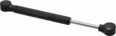 Made in USA - 0.24" Rod Diam, 0.59" Tube Diam, 50 Lb Capacity, Hydraulic Dampers - Compression, 7.89" Extended Length, 2" Stroke Length, Plastic Ball Socket, Chrome-Plated Piston - Benchmark Tooling