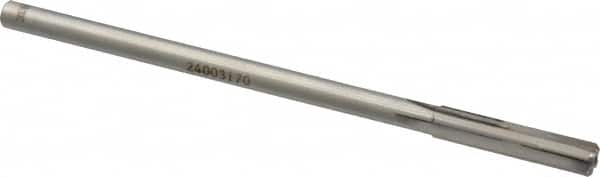 Made in USA - 0.317" Carbide-Tipped 4 Flute Chucking Reamer - Benchmark Tooling