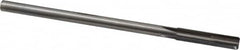 Made in USA - 0.322" Carbide-Tipped 4 Flute Chucking Reamer - Straight Flute, 9/32" Straight Shank, 1-1/2" Flute Length, 6" OAL - Benchmark Tooling