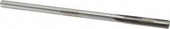 Made in USA - 0.304" Carbide-Tipped 4 Flute Chucking Reamer - Straight Flute, 9/32" Straight Shank, 1-1/2" Flute Length, 6" OAL - Benchmark Tooling