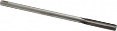 Made in USA - 0.307" Carbide-Tipped 4 Flute Chucking Reamer - Straight Flute, 9/32" Straight Shank, 1-1/2" Flute Length, 6" OAL - Benchmark Tooling