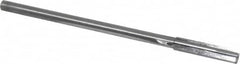 Made in USA - 0.38" Carbide-Tipped 4 Flute Chucking Reamer - Straight Flute, 5/16" Straight Shank, 1-3/4" Flute Length, 7" OAL - Benchmark Tooling