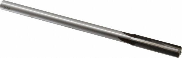 Made in USA - 0.423" Carbide-Tipped 4 Flute Chucking Reamer - Straight Flute, 3/8" Straight Shank, 1-3/4" Flute Length, 7" OAL - Benchmark Tooling