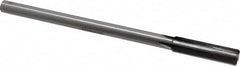 Made in USA - 0.445" Carbide-Tipped 4 Flute Chucking Reamer - Straight Flute, 3/8" Straight Shank, 1-3/4" Flute Length, 7" OAL - Benchmark Tooling