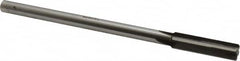 Made in USA - 0.46" Carbide-Tipped 4 Flute Chucking Reamer - Straight Flute, 3/8" Straight Shank, 1-3/4" Flute Length, 7" OAL - Benchmark Tooling