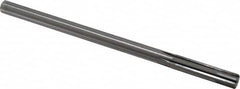 Made in USA - 0.476" Carbide-Tipped 6 Flute Chucking Reamer - Benchmark Tooling