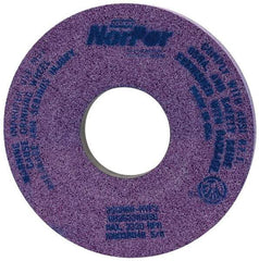 Norton - 14" Diam x 5" Hole x 1-1/2" Thick, H Hardness, 60 Grit Surface Grinding Wheel - Ceramic, Type 5, Medium Grade, 2,320 Max RPM, Vitrified Bond, One-Side Recess - Benchmark Tooling
