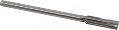 Made in USA - 0.591" Carbide-Tipped 6 Flute Chucking Reamer - Benchmark Tooling