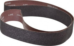 Norton - 2" Wide x 60" OAL, 36 Grit, Aluminum Oxide Abrasive Belt - Aluminum Oxide, Very Coarse, Coated, Series R228 - Benchmark Tooling