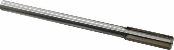 Made in USA - 0.71" Carbide-Tipped 6 Flute Chucking Reamer - Straight Flute, 9/16" Straight Shank, 2-1/4" Flute Length, 9" OAL - Benchmark Tooling