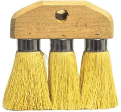 Weiler - Tampico Surface Preparation Roof Brush - 3-1/4" Bristle Length, 6-1/4" Wide - Benchmark Tooling