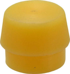 Garland - 1-1/4" Face Diam, Orange Hammer Tip/Face - Plastic - Benchmark Tooling