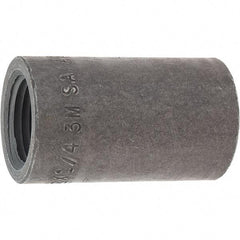 Made in USA - Size 1/2 x 1/4", Class 3,000, Forged Carbon Steel Black Pipe Reducing Coupling - 3,000 psi, Threaded End Connection - Benchmark Tooling
