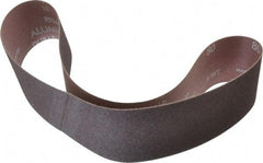 Norton - 2" Wide x 30" OAL, 80 Grit, Aluminum Oxide Abrasive Belt - Aluminum Oxide, Medium, Coated, Series R228 - Benchmark Tooling