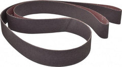 Norton - 2" Wide x 132" OAL, 50 Grit, Aluminum Oxide Abrasive Belt - Aluminum Oxide, Coarse, Coated, Series R228 - Benchmark Tooling