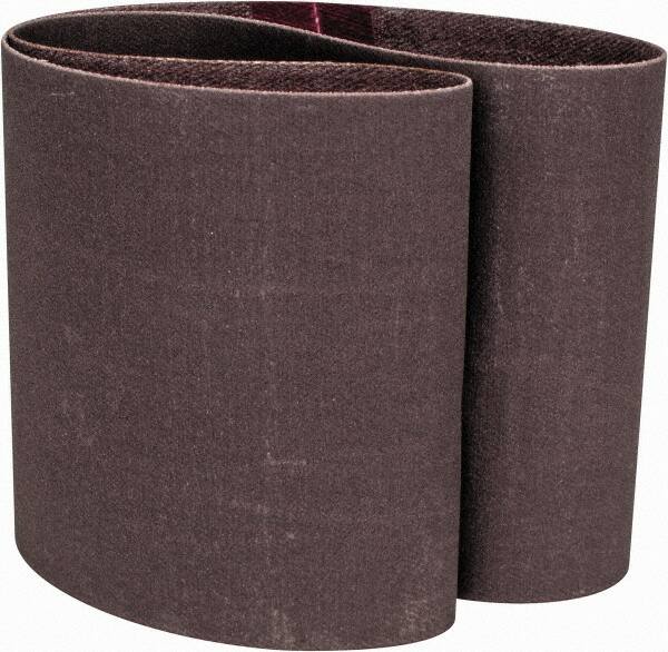 Norton - 3" Wide x 24" OAL, 320 Grit, Aluminum Oxide Abrasive Belt - Aluminum Oxide, Extra Fine, Coated, Series R228 - Benchmark Tooling