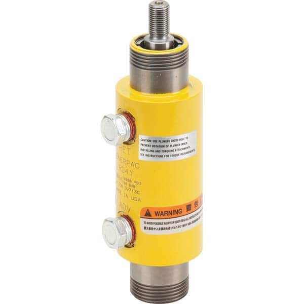 Enerpac - Compact Hydraulic Cylinders Type: Double Acting Mounting Style: Base Mounting Holes - Benchmark Tooling