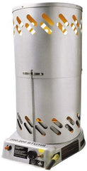 Heatstar - 30,000 to 80,000 BTU, Propane Convection Heater - 20 Lb Fuel Capacity, 15-1/4" Long x 18-1/4" Wide x 21-3/4" High - Benchmark Tooling