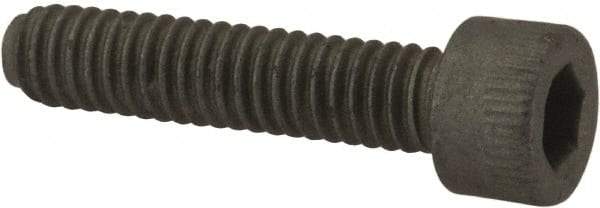 Armor Coat - #8-32 UNC Hex Socket Drive, Socket Cap Screw - Alloy Steel, Armor Coat Finish, Fully Threaded, 3/4" Length Under Head - Benchmark Tooling
