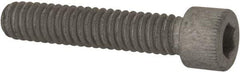 Armor Coat - 1/4-20 UNC Hex Socket Drive, Socket Cap Screw - Alloy Steel, Armor Coat Finish, Fully Threaded, 1-1/4" Length Under Head - Benchmark Tooling