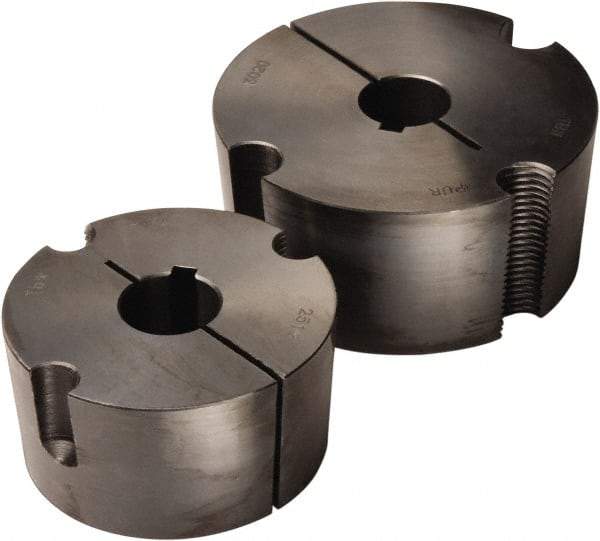 TB Wood's - 1-3/8" Bore, 3/8 Thread, 5/16" Wide Keyway, 5/32" Deep Keyway, Tapered Lock Sprocket Bushing - 2-1/4" Max Outside Diam - Benchmark Tooling