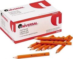 UNIVERSAL - Lead #2 Golf & Pew Pencil - Yellow - Benchmark Tooling