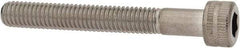 Made in USA - #10-32 UNF Hex Socket Drive, Socket Cap Screw - Grade 18-8 Stainless Steel, Uncoated, 1-1/2" Length Under Head - Benchmark Tooling