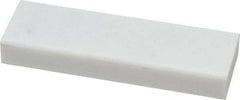 Norton - 3" Long x 1" Wide x 3/8" Thick, Novaculite Sharpening Stone - Rectangle, Ultra Fine Grade - Benchmark Tooling