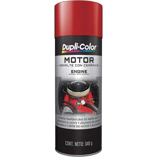 Krylon - 12 oz Ford Red Automotive Heat Resistant Paint - Gloss Finish, 500°F Max Temp, Comes in Aerosol Can - Benchmark Tooling